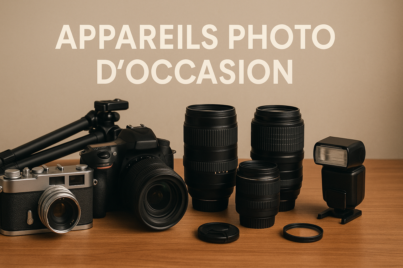 1920×1080 pixels minimum image de couverture de vente d'appareil photographie d'occasion