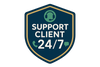image de badge de confiance : Support Client 24/7